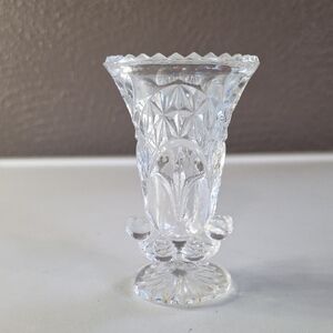 Vintage Hofbaur Byrds Collection Crystal Vase